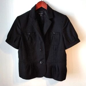 Nine West Ladies black lined blazer, size 12